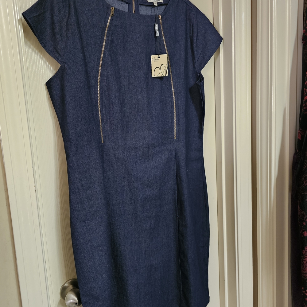 Elegant Denim Dress